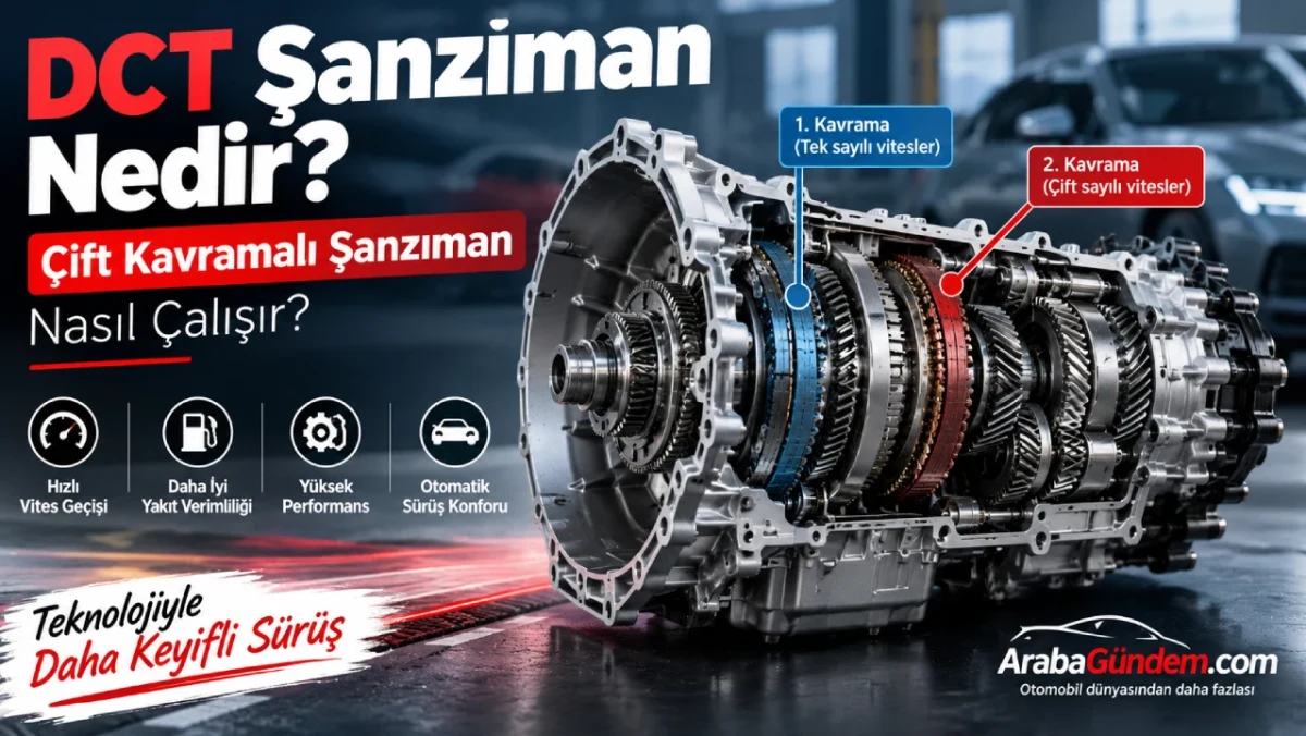 DCT Şanzıman Nedir Çift Kavramalı Şanzıman Nasıl Çalışır