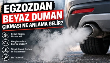 Egzozdan Beyaz Duman Çıkması Ne Anlama Gelir
