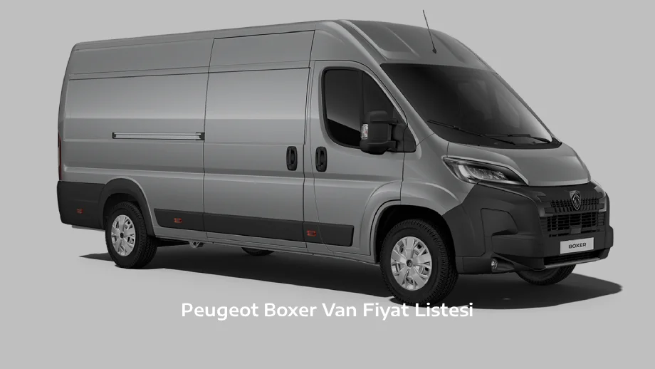 Peugeot Boxer Van Fiyat Listesi