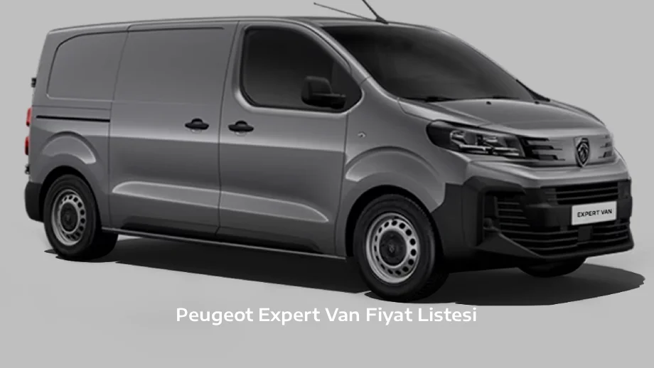 Peugeot Expert Van Fiyat Listesi