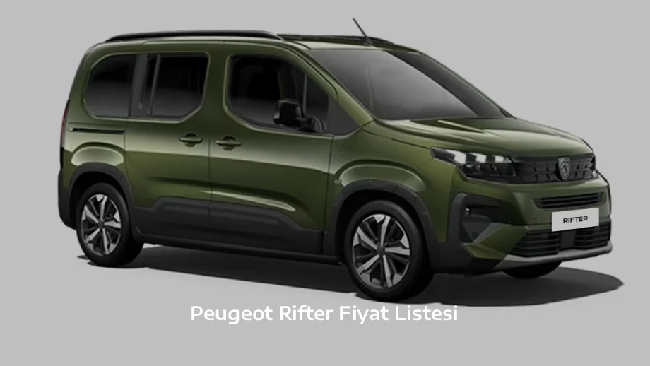 Peugeot Rifter Fiyat Listesi