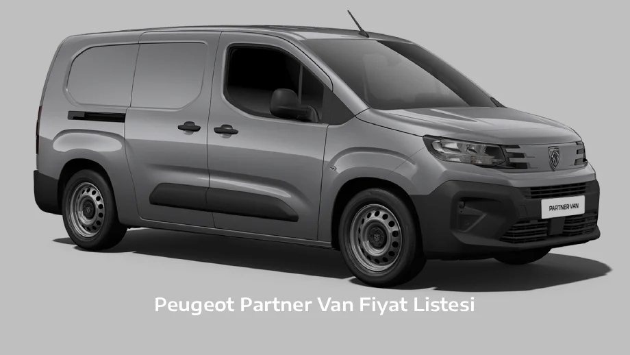 Peugeot Partner Van Fiyat Listesi