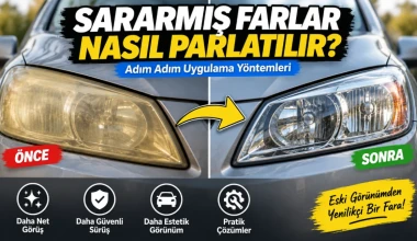 Sararmış Farlar Nasıl Parlatılır
