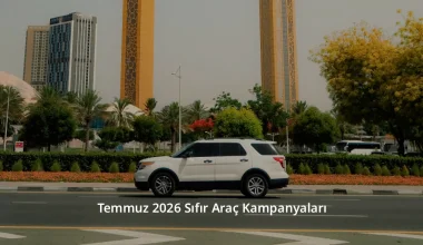 Temmuz 2026 Sıfır Araç Kampanyaları