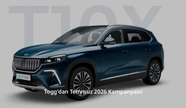 Togg'dan Temmuz 2026 Kampanyası!